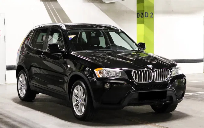 poddębice BMW X3 cena 54800 przebieg: 189250, rok produkcji 2012 z Poddębice